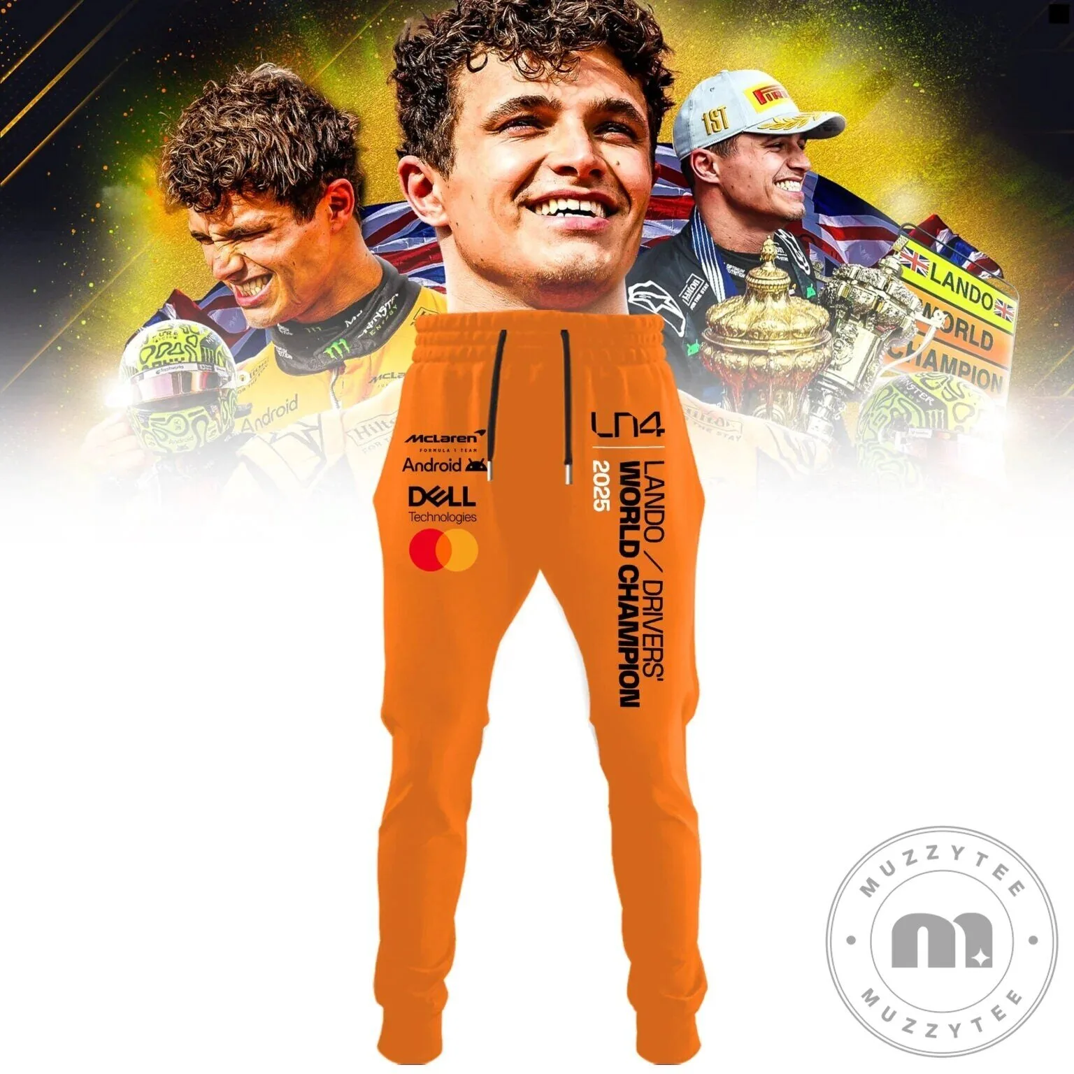 Lando Norris Formula 1 Racing Champion McLaren Team T-Shirt 9 Lando Norris Formula 1 Racing Champion McLaren Team T-Shirt
