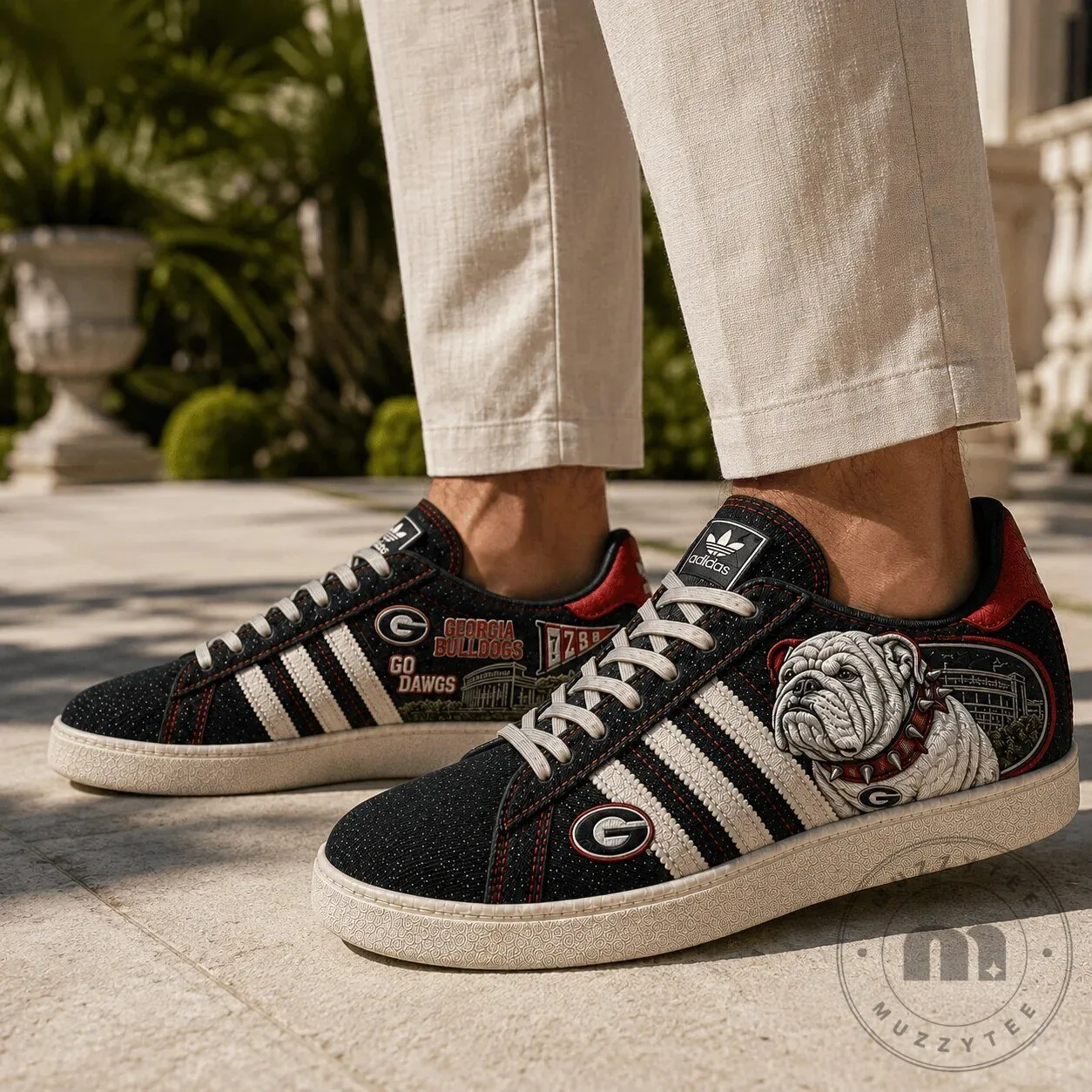 Georgia Bulldogs NCAA Team Logo Casual Shoes 8 Georgia Bulldogs NCAA Team Logo Casual Shoes