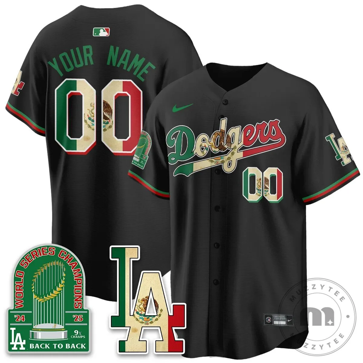 Los Angeles Dodgers Mexico Heritage Custom White Baseball Jersey 11 Los Angeles Dodgers Mexico Heritage Custom White Baseball Jersey