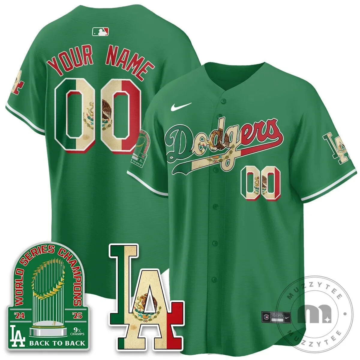 Los Angeles Dodgers Mexico Heritage Custom White Baseball Jersey 13 Los Angeles Dodgers Mexico Heritage Custom White Baseball Jersey