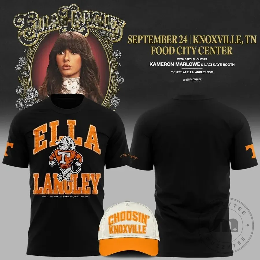 Ella Langley The Dandelion Tour 2026 Food City Center Concert T-Shirt