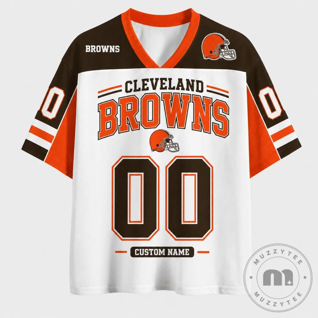Cleveland Browns Football Team Custom Game Day Jersey Cleveland Browns Football Team Custom Game Day Jersey
