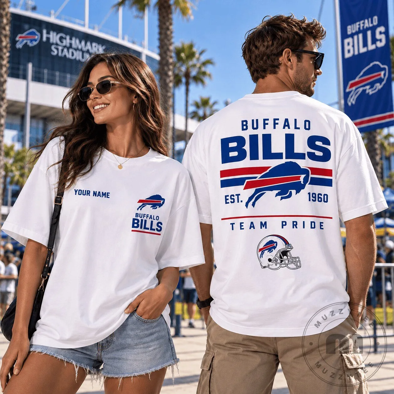 Buffalo Bills Shirt Personalized Team Pride Football Fan T-Shirt
