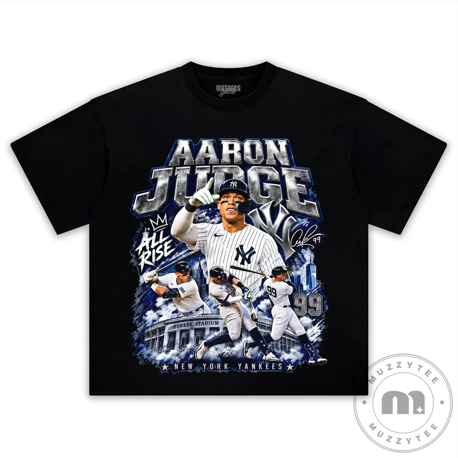 Aaron Judge New York Yankees Baseball All Rise Fan T-Shirt