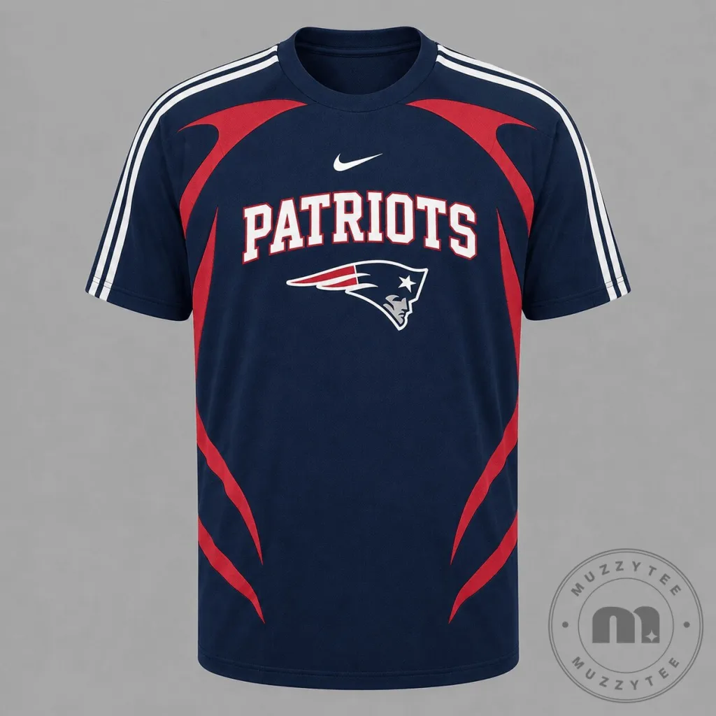 New England Patriots NFL Football Fan Short Sleeve Graphic T-Shirt New England Patriots NFL Football Fan Short Sleeve Graphic T-Shirt