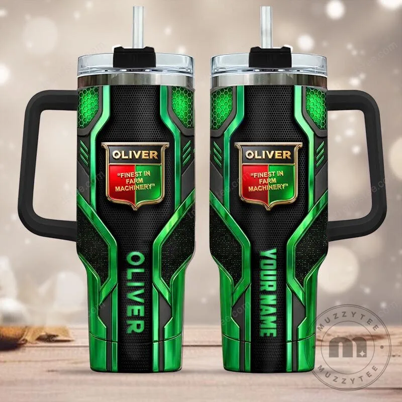 Oliver Tractor Finest In Farm Machinery Tumbler