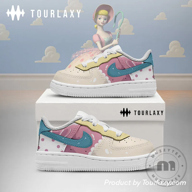 Bo Peep Toy Story Character Custom Printed Sneakers for Kids and Adults