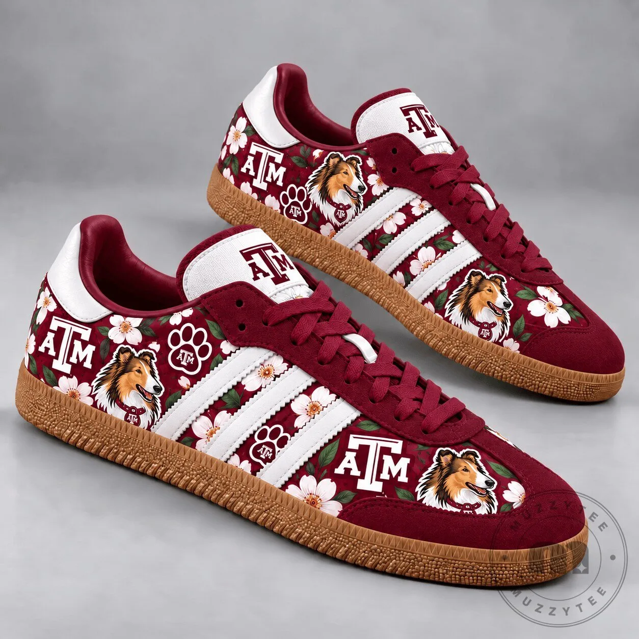 Texas A&M Aggies Blossom Mascot Samba Shoes