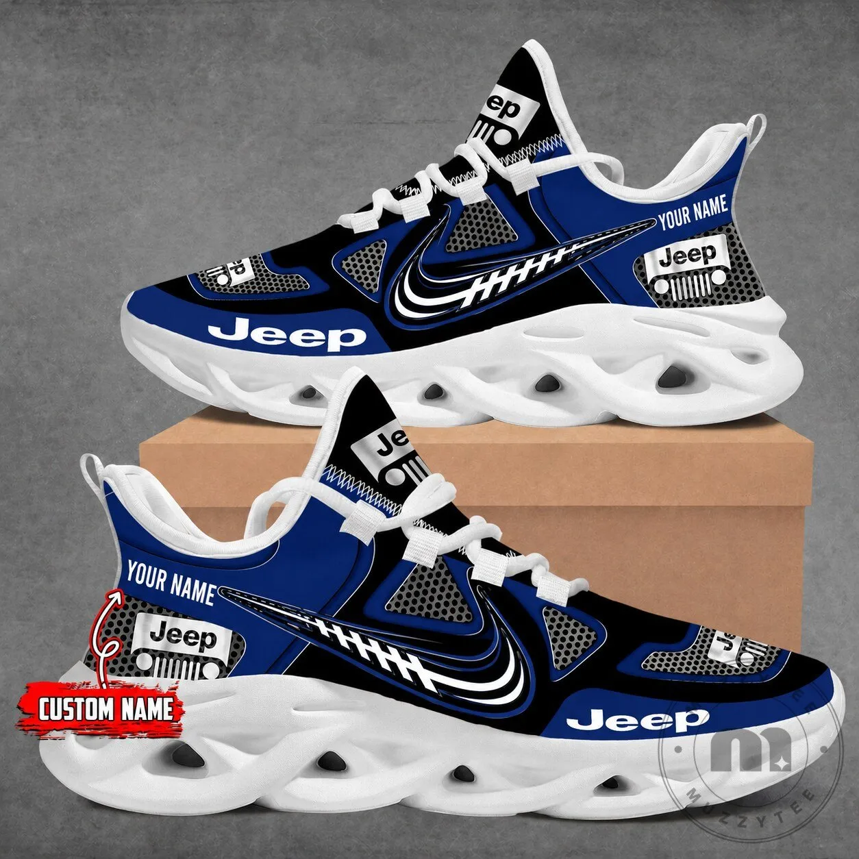 Jeep Custom Name Max Soul Running Shoes 20 Jeep Custom Name Max Soul Running Shoes