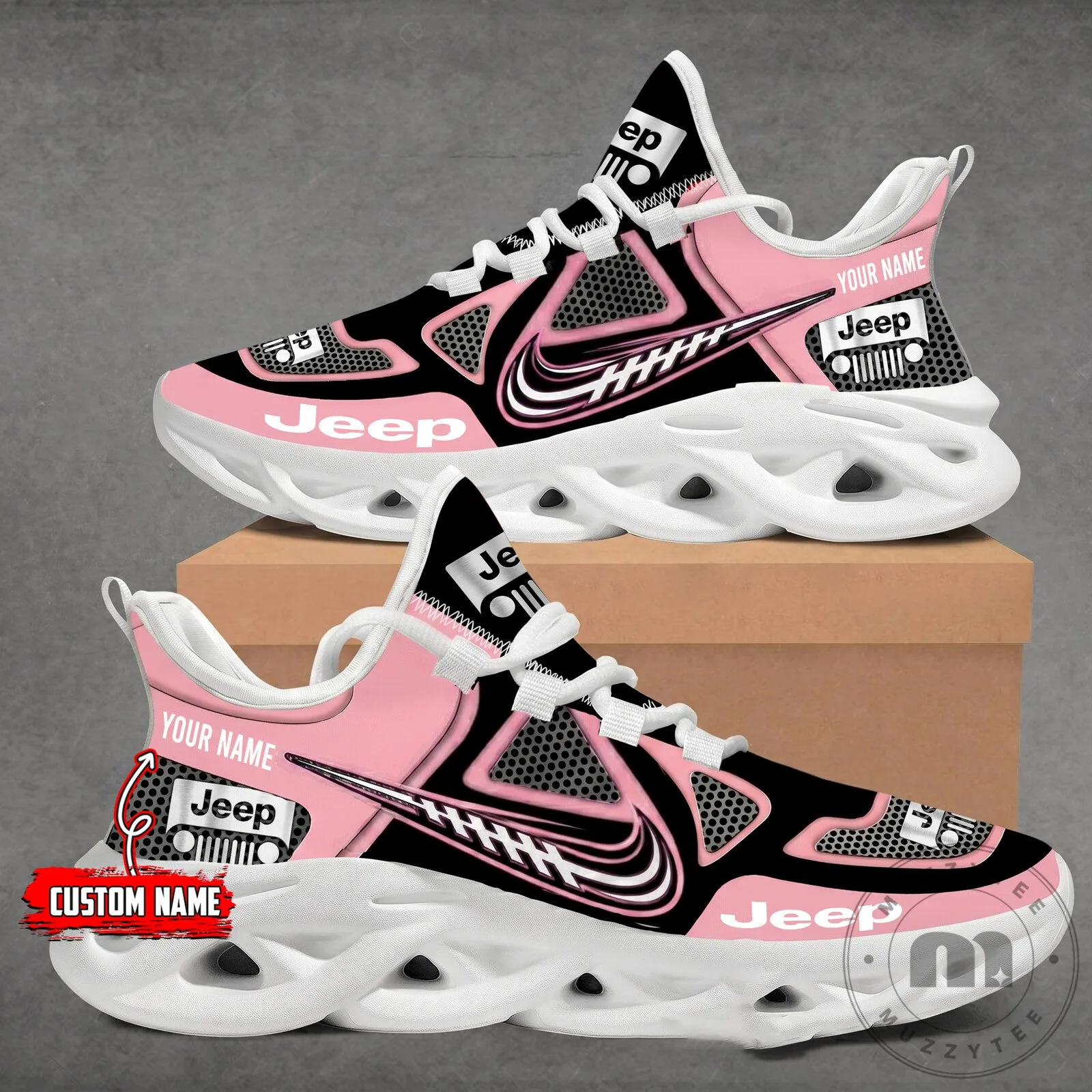 Jeep Custom Name Max Soul Running Shoes 22 Jeep Custom Name Max Soul Running Shoes