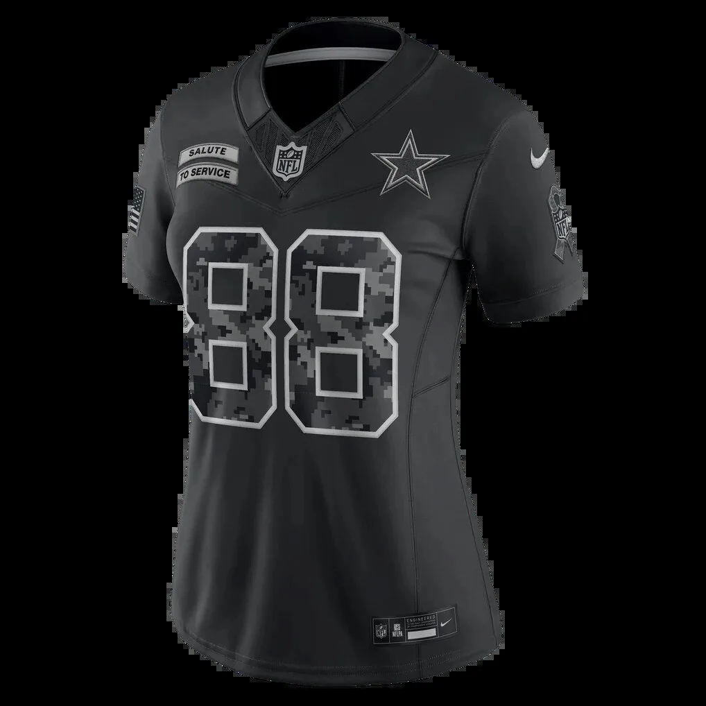 CeeDee Lamb Black Salute To Service Jersey for Dallas Cowboys Fans 8 CeeDee Lamb Black Salute To Service Jersey for Dallas Cowboys Fans