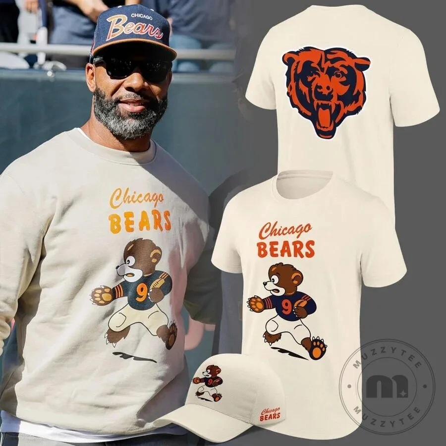 Chicago Bears Shirt Matt Forte Cartoon Bear Football Fan T-Shirt