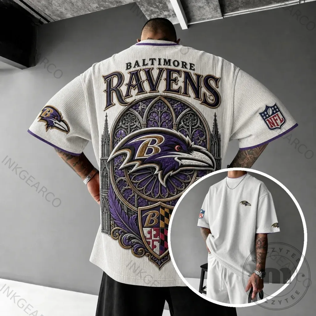 NFL Baltimore Ravens Fan T-Shirt for Team Supporters NFL Baltimore Ravens Fan T-Shirt for Team Supporters
