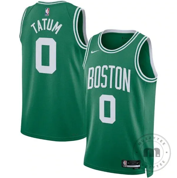 Jayson Tatum Boston Celtics Green Icon Edition Basketball Jersey