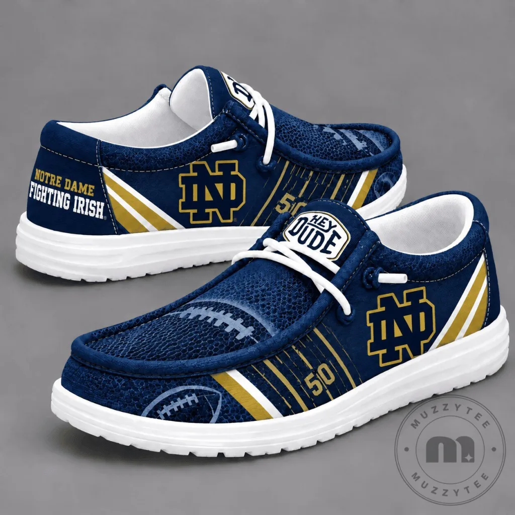 Notre Dame Fighting Irish Football Team Spirit Loafer Shoes for Men and Women Notre Dame Fighting Irish Football Team Spirit Loafer Shoes for Men and Women