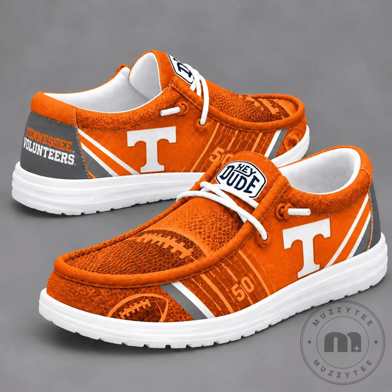 Tennessee Volunteers Football Team Spirit Loafer Shoes