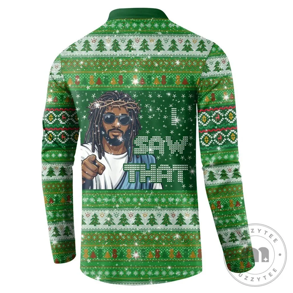 Black Jesus and Santa Claus Merry Christmas Ugly Sweater Long-Sleeve Shirt 11 Black Jesus and Santa Claus Merry Christmas Ugly Sweater Long-Sleeve Shirt