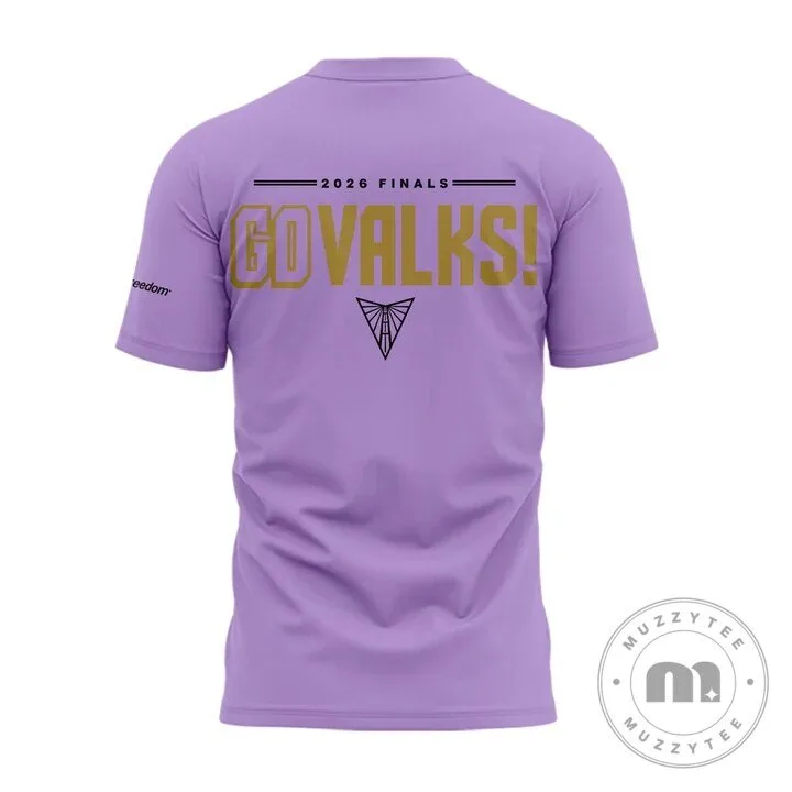Purple T-Shirt for 2026 Finals featuring Golden State Valkyries and Ballhalla Design 9 Purple T-Shirt for 2026 Finals featuring Golden State Valkyries and Ballhalla Design
