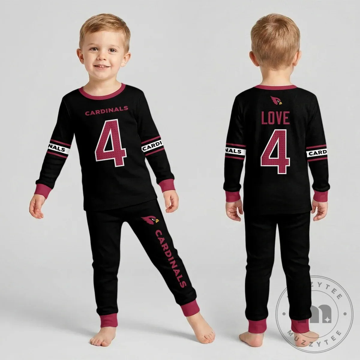 Arizona Cardinals Football Team Kids Pajamas Set 23 Arizona Cardinals Football Team Kids Pajamas Set
