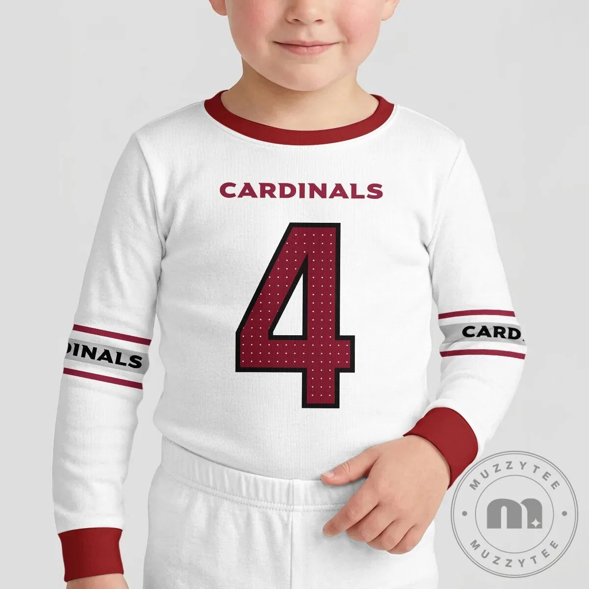 Arizona Cardinals Football Team Kids Pajamas Set 28 Arizona Cardinals Football Team Kids Pajamas Set