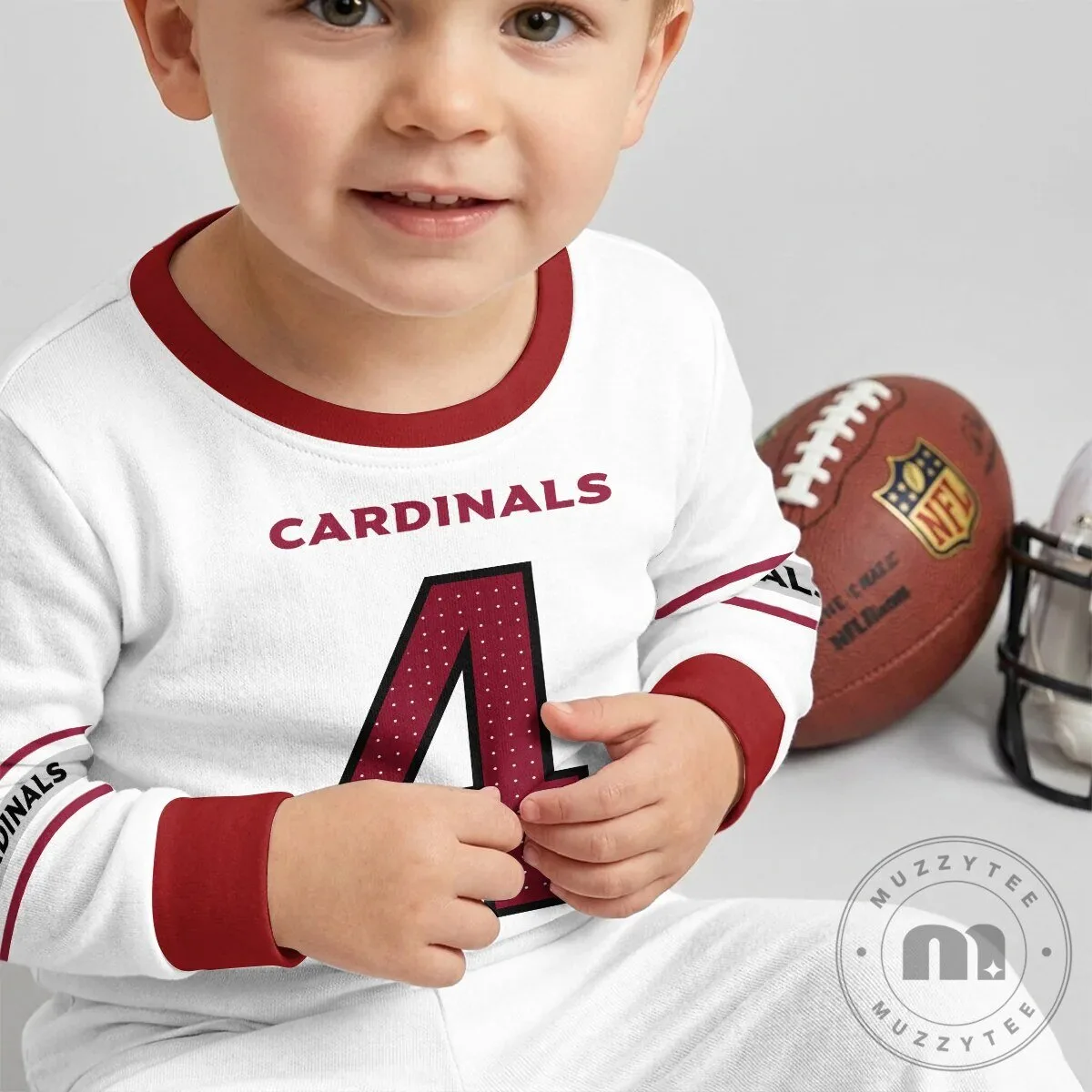 Arizona Cardinals Football Team Kids Pajamas Set 30 Arizona Cardinals Football Team Kids Pajamas Set